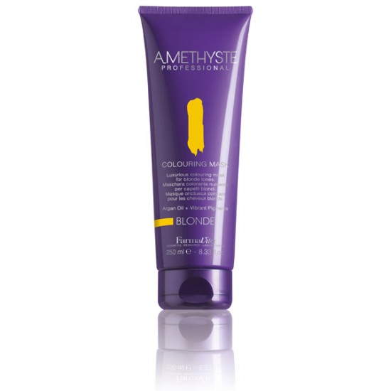 Farmavita Amethyste Colouring Mask-Blonde 顏色髮膜 - 金色 250ml (正價貨品）