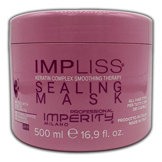 Imperity Impliss Sealing Mask 角蛋白保濕髮膜  PH4.0 500ml (正價貨品)