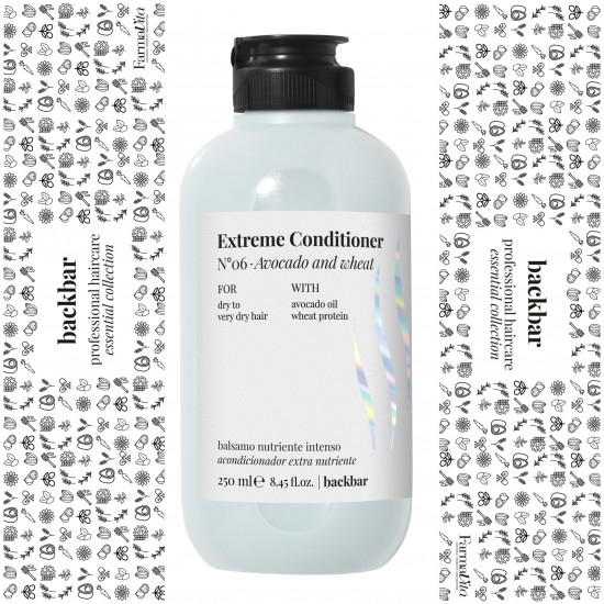 Back Bar Extreme Avocado And Wheat N'06 Conditioner 深層滋潤護髮素 250ml (正價貨品）