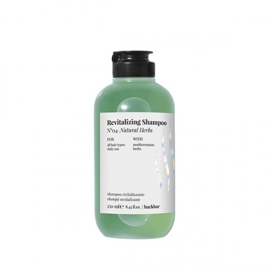 Back Bar Revitalizing Natural Herbs N'04 Shampoo 天然草藥洗髮水 250ml (正價貨品）