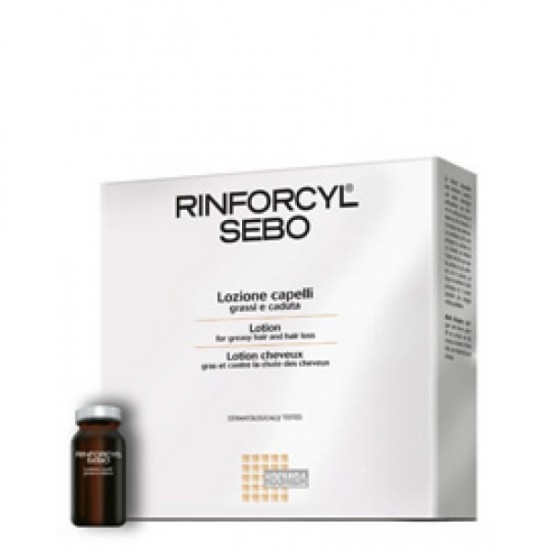 Bottega di LungaVita Rinforcyl Sebo-Lotion For Greasy Hair And Hair Loss Small Bottle 控油及防脫髮導入針劑 8mlx10（正價貨品）