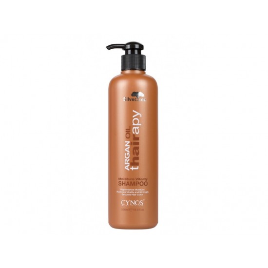 CYNOS Argan Oil Moisture Vitality Shampoo 阿甘油水潤洗髮水 500ml (正價貨品）