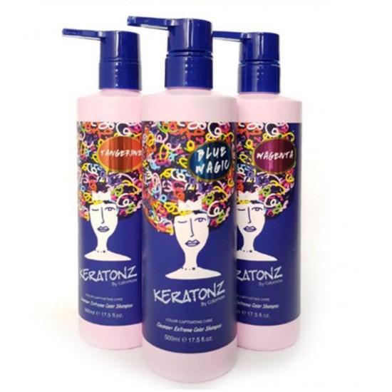 Keratonz Color Extend Shampoo 鎖色洗髮水 (with 13 color) 500ml  (正價貨品）