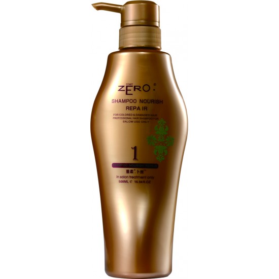 ZERO Nourish Repair No.1 深層潔淨洗髮水 500ml (正價貨品）